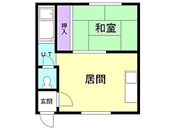 花園アパート 1階