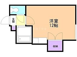 間取図画像 ワンルーム