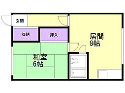 パフェル奥沢 2階