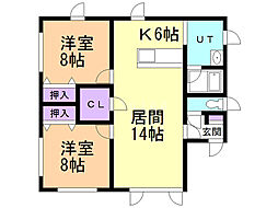 ハピネスＡ棟 2階