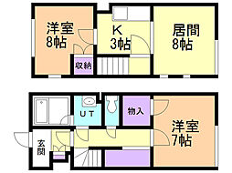 レオネクストユアーズ若竹 1階/107
