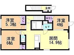 クレイトンハウス余市II 2階