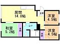 桜グランドハイツA棟1階4.7万円
