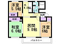 テレパレス小樽奥沢4階4.5万円