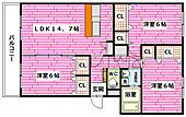 広島市安芸区矢野東2丁目 3階建 築41年のイメージ