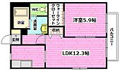 広島市南区青崎１丁目 2階建 築21年のイメージ
