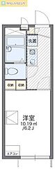 レオパレスグランデームケイ 1Kの間取図画像