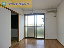 ピュアリバー 201 2階2DKのリビング/ダイニング