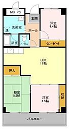 間取図画像 3LDK