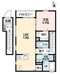 LiveleFine大森台 1LDKの間取図画像
