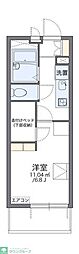 レオパレス幕張町LA1 1Kの間取図画像