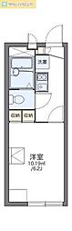 レオパレスヴィクトリーヴィラ 1Kの間取図画像