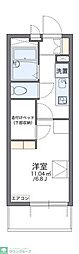 レオパレスBloomSumi 1Kの間取図画像