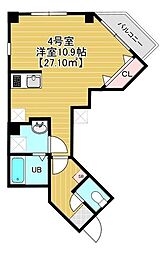 Soare ワンルームの間取図画像
