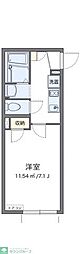 CLEINOスガノ東 1Kの間取図画像