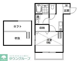 アットリラ八千代台東 1Kの間取図画像