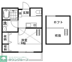 アットリラ八千代台東 1Kの間取図画像