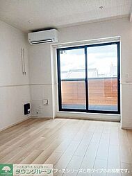 JR横浜線 淵野辺駅 バス10分 上宿下車 徒歩4分の賃貸アパート 3階2LDKのリビング/ダイニング