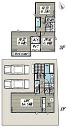 Ｓｕｍａｉ−ｔｏ八王子市川口町13 3LDKの間取り