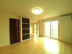 JR横浜線 相原駅 徒歩37分の賃貸アパート 2階2LDKのリビング/ダイニング