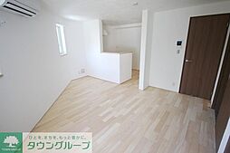 京王相模原線 京王多摩センター駅 徒歩13分の賃貸アパート 2階1LDKのリビング/ダイニング