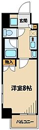 N-flats町田 1Kの間取図画像