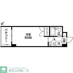 PLENDY淵野辺 1Kの間取図画像