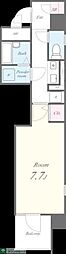 イーストガーデンリバーサイド町田 1Kの間取図画像