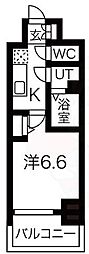 Osaka Metro長堀鶴見緑地線 大正駅 徒歩7分の賃貸マンション 12階1Kの間取り