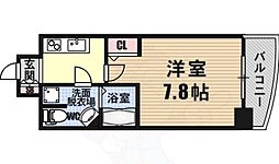 ラシーヌ日本橋 1Kの間取図画像