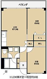 グルーリャ大和 2階