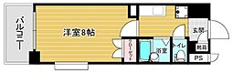 リファレンスイーストパーク 1Kの間取図画像