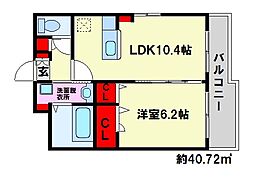 グランドゥール清水 5階/-