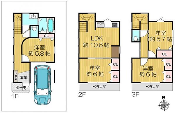 間取り：313004810364