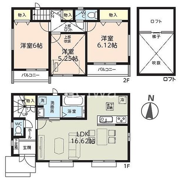 【Ａ号棟　間取図】
