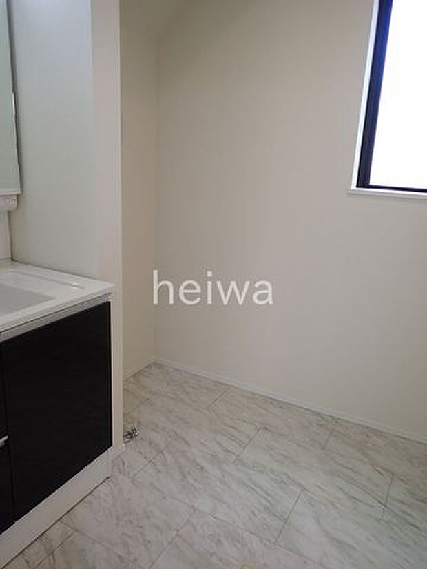 【洗面】洗濯機置き場