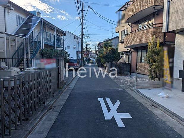 前面道路含む現地写真