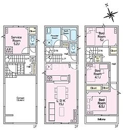 埼玉県蕨市南町３丁目