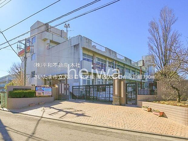 さいたま市立大谷口中学校 撮影日(2023-01-31) 790m