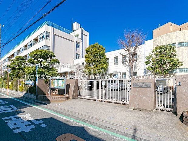 川口市立安行東小学校 撮影日(2021-02-16) 1830m