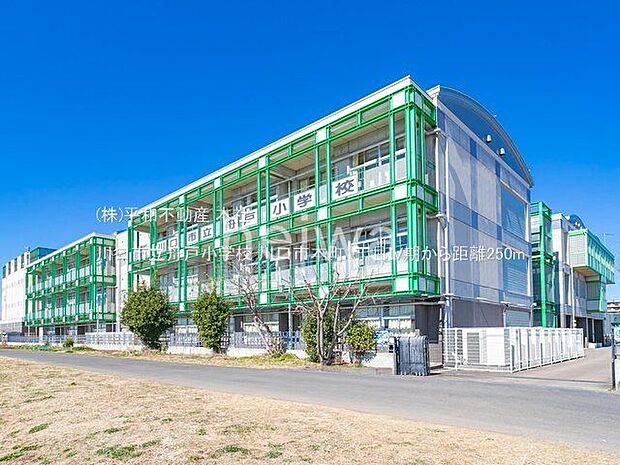 川口市立舟戸小学校 撮影日(2021-02-19) 250m