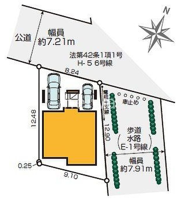 区画図