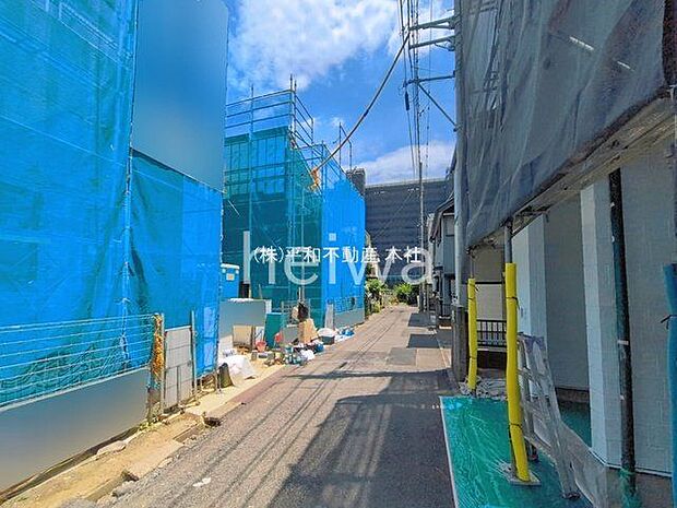 前面道路含む現地写真