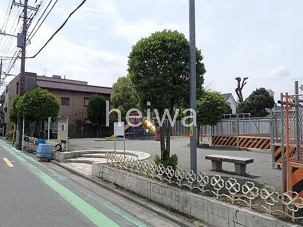 喜沢南二丁目児童遊園地 徒歩7分。 490m