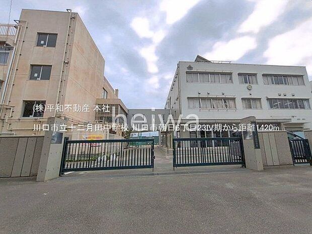 川口市立十二月田中学校 撮影日(2025-06-06) 1420m