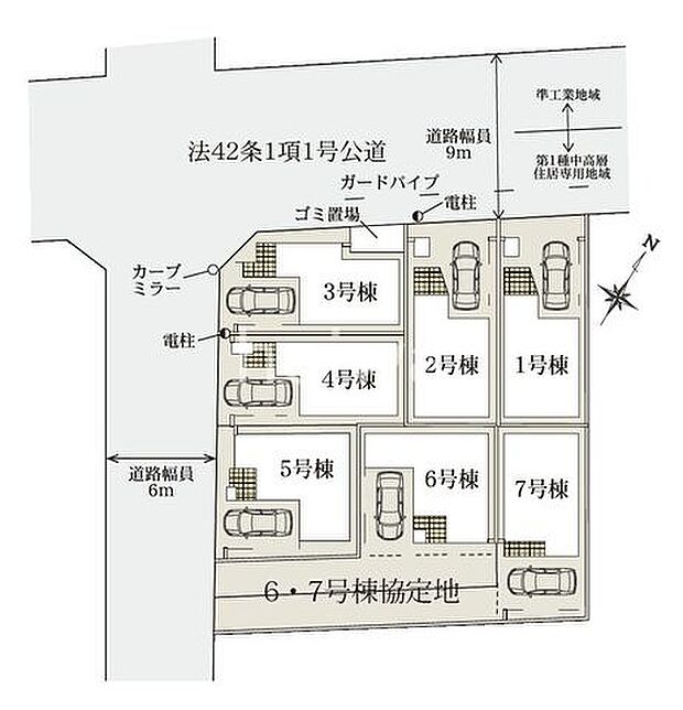 区画図