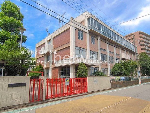 川口市立芝南小学校 撮影日(2026-06-11) 1100m