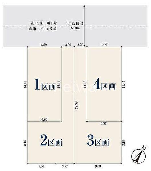区画図
