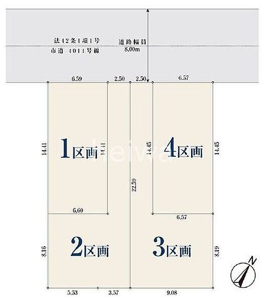 区画図
