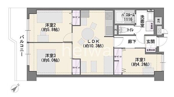間取り：311002488090